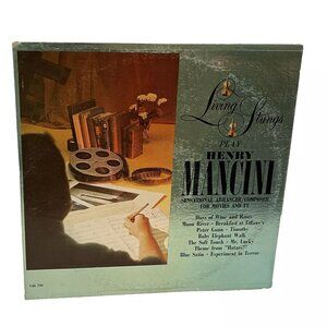 Living Strings Play Henry Mancini (Vinyl, 1963) RCA Camden CAL 736 VG LP Record
